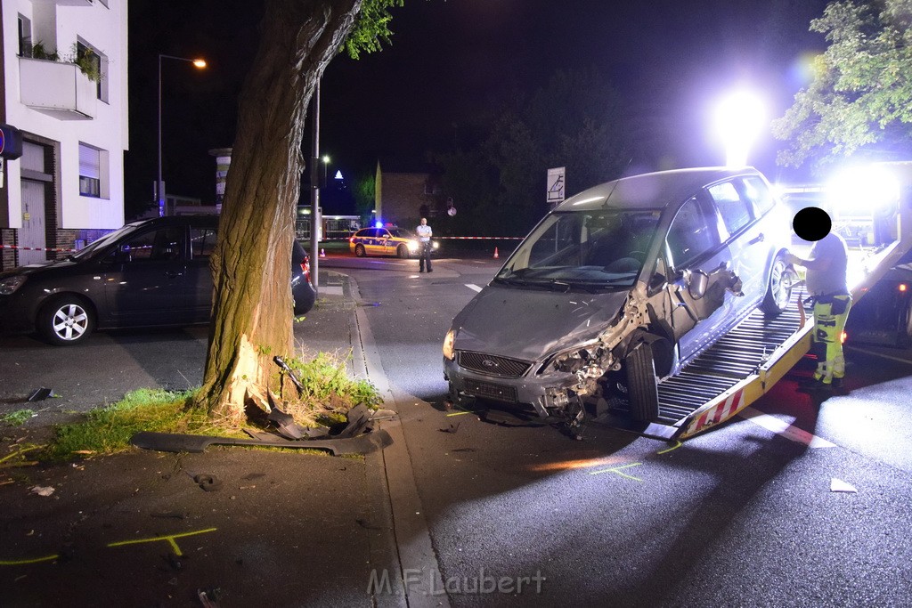 Schwerer VU PKW Rad Koeln Deutz Giessenerstr Betzdorferstr P109.JPG - Miklos Laubert